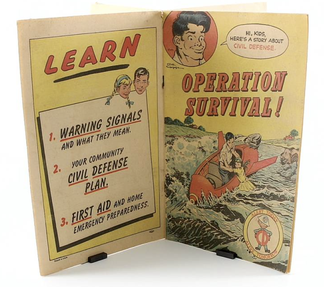 Operation Survival' Comic Book