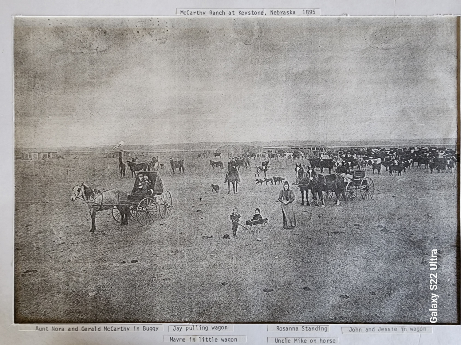 McCarthy Ranch with sod houses