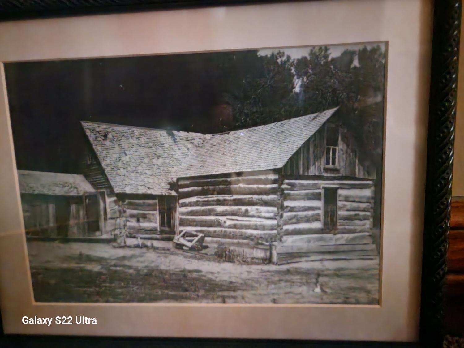 O'Connell log cabin